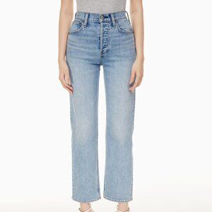 Denim Forum The Arlo High Rise Straight Jeans